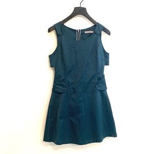 [Dona Florinda] Green Cut Out Dress - Size 42/6